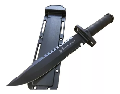 Cuchillo Caza Con Funda Militar