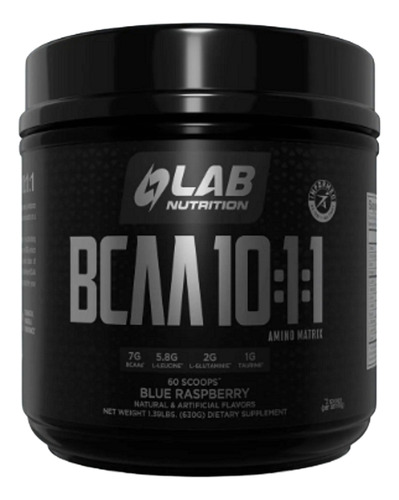 Bcaa 10:1:1 Lab Nutrition 630 Gr