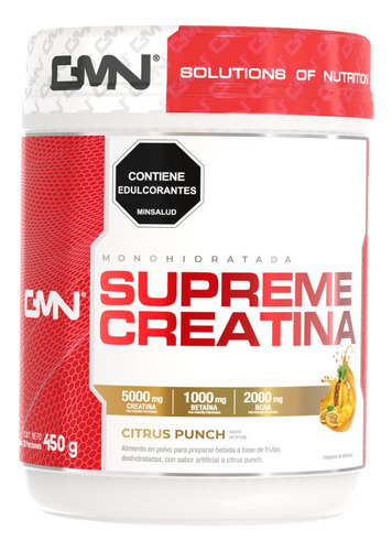 Creatina Monohidratada Supreme (450g) Gm - g a $202