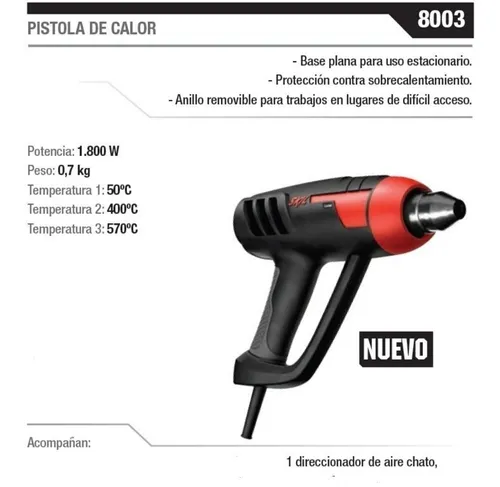 Pistola De Calor Cmaleta 8003 Skil Envío Gratis Pistola De Calor Cmaleta 8003 Skil Envío Gratis