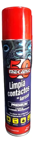Alcohol Isopropílico Limpia Contactos Premium Grande X 440cc