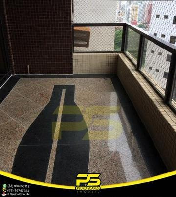Oportunidade, Apartamento, 04 Suítes, Closet, 02 Salas, Varandas, 03 Vagas, Dce, 181,39 M², Lazer Completo Em Miramar, João Pessoa - Paraiba - Ap2734