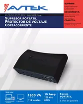 Comprar Protector De Voltaje Marca Avtek  Equipos De  Computación 3t