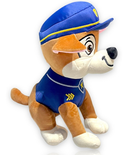 Peluche Chase Paw Patrol Policia 40 Cm Calidad Premium