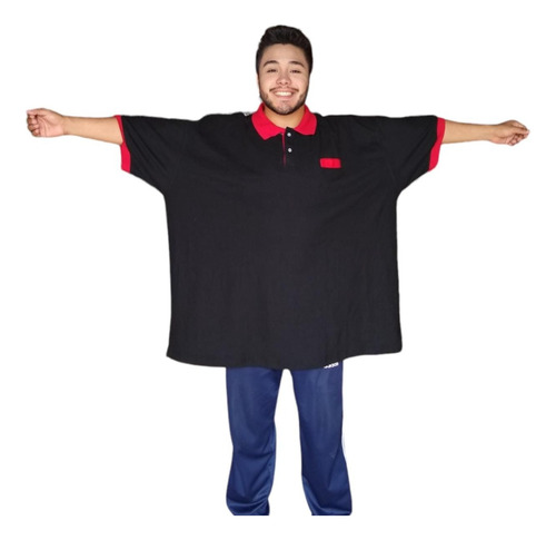 7xl,6xl,5xl,4xl,3xl,2xl En Playera Cuello Y Manga Combinada