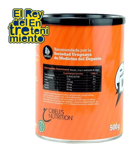 Imagen 3 de 4 de Bebida Energizante Power Drink Mineral Deportistas - El Rey