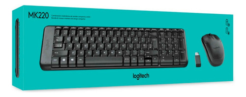 Combo Teclado Y Mouse Inalambrico Logitech Mk220 