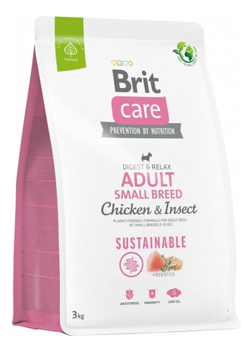 Brit Care Adulto Small Breed Chicken E Insectos 3 Kgs