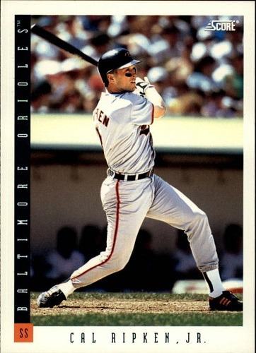 Mlb Cal Ripken Score 1993 # 6