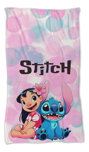 Cobija Matrimonial Diseños De Moda Tiernos Ultrasuave Lilo Y Stitch Lisa