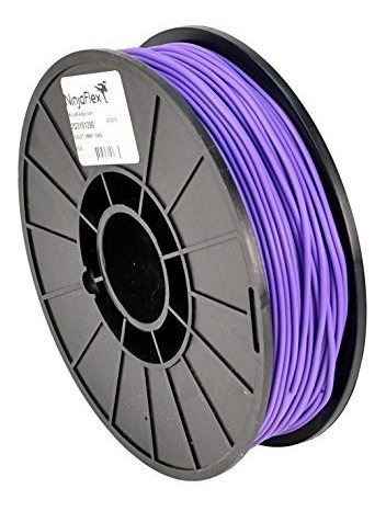 Ninjaflex Tpe Filamento 1 8 Pulgadas. Violeta