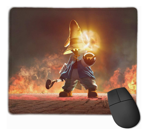 Final Fantasy Ix Vivi Almohadilla Mage Negro Antidesliz...