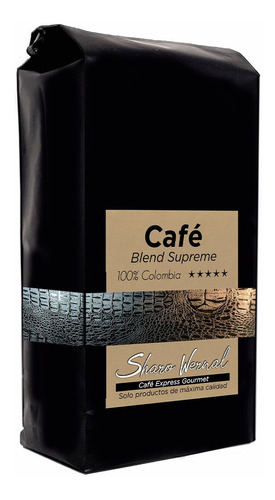 Café Molido Blend Supreme Colombia Expres Sharo Wernal 250gr