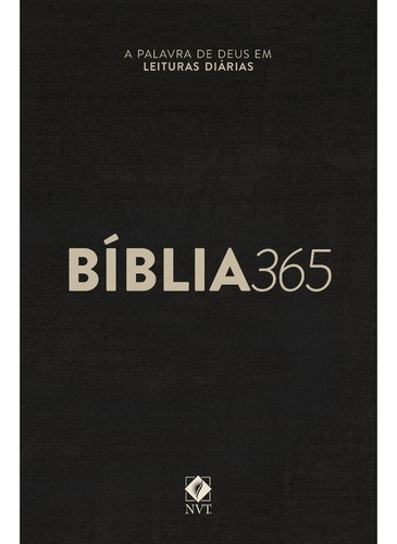 Imagem 1 de 1 de Bíblia 365 Clássica Nvt Letra Normal Capa Dura