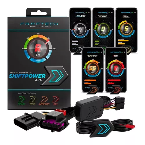 Módulo Acelerador Shift Power Bluetooth C/ App 4.0+