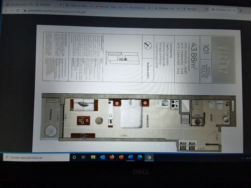 Imagen 6 de 6 de Venta Proyecto Edificio Viicènz Pocitos Mono Ambiente