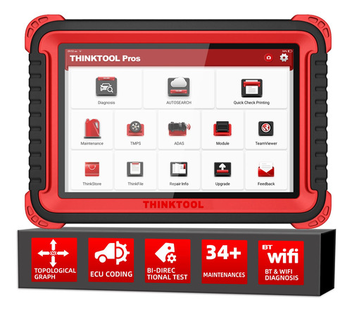 Thinkcar Thinktool Pros Escner Bidireccional Sistemas Comple