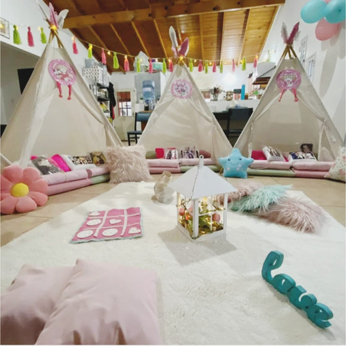 Alquiler De Carpas Tipi Para Pijamadas Temáticas Varias