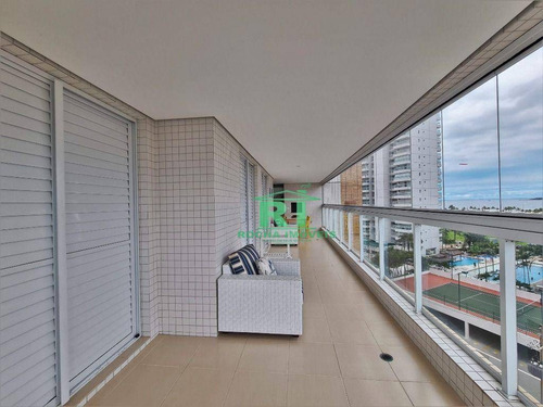 Imagem 9 de 19 de Apartamento Moderno, Varanda Gourmet, 3 Dormitórios, 2 Vagas, Área De Lazer, Enseada, Guarujá/sp - Ap5639