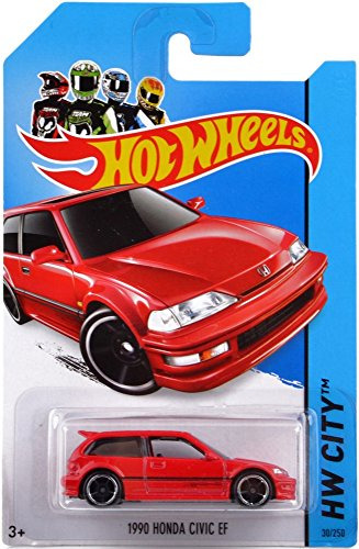 Hot Wheels - Honda Civic Ef Rojo 19 Hotwheels_170823000192ve