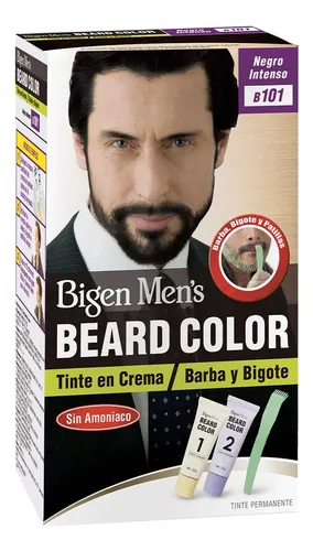 Tinte Bigen Men Barba Y Bigote Negro Intenso B101