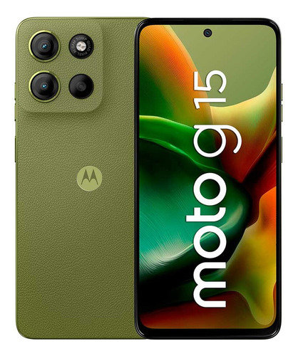 Telefono Celular Moto G15 5g Dual Sim 256gb 4gb Verde Verde