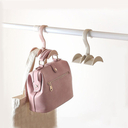 Imagem 2 de 10 de Cabide Para Bolsas Organizador Resistente Comporta 2 Itens