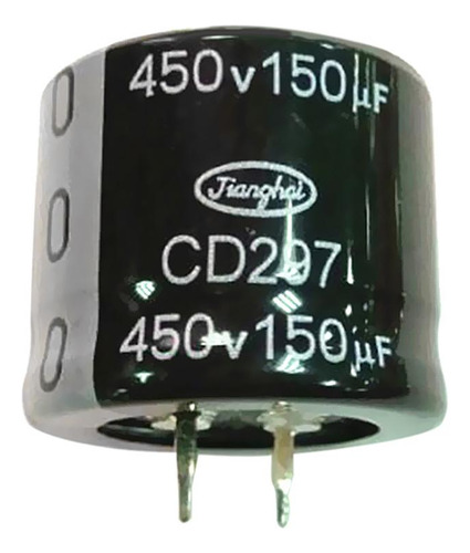 150uf 450v Audio Aluminio Casquillo Electrolítico 105'c