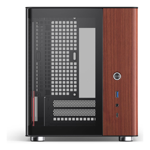 Jonsbo Tk-0 Black Itx Mini Tower Pc Case, Diseño De De De De