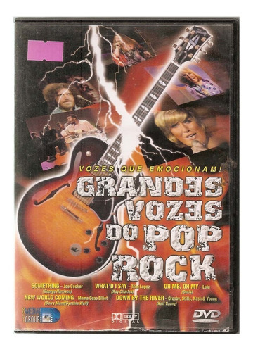 Dvd Vários - Grandes Vozes Do Pop Rock