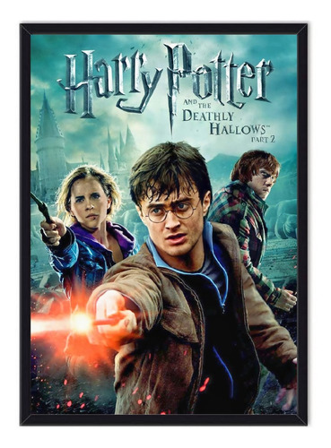 Cuadro Enmarcado - Póster Harry Potter 