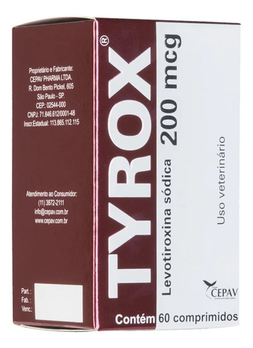 Tyrox 200mg - Original