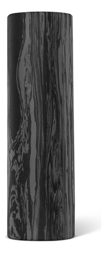 Rodillo Para Masaje Liso 45cm Foundation Roller Triggerpoint Color Negro/gris