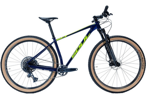 Bicicleta Sl929 Gravity Nx Suspensão Recon Agulhas Negras Cor Azul