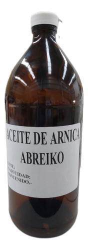 Aceite De Arnica Puro 1 Litro 
