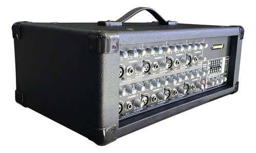 Imagen 3 de 10 de Combo Sonido Consola Potenciada Cajas 12 Potencia 150w