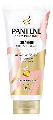 Shampoo 175ml + Condicionador 150ml Pantene Pro-v Colágeno