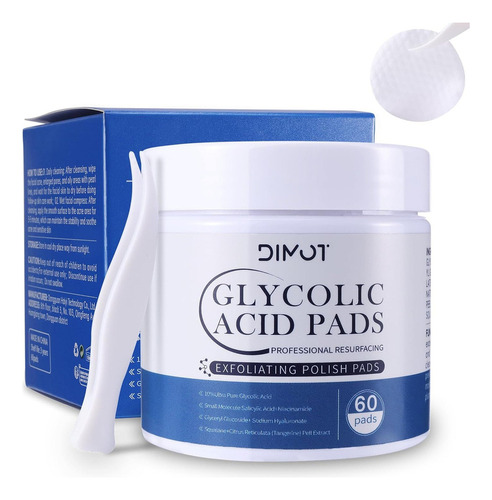 Almohadillas De Ácido Glicólico, Almohadillas Exfoliantes