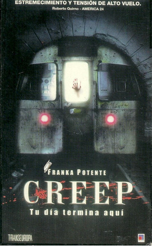 Creep Tu Dia Termina Aqui Terror Franka Potente Vhs