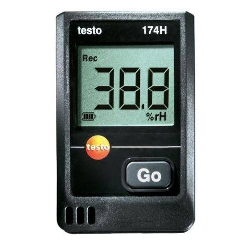 6 Datalogger Ntc -20 A 70°c Umidade 0 A 100%rf* Testo 174h