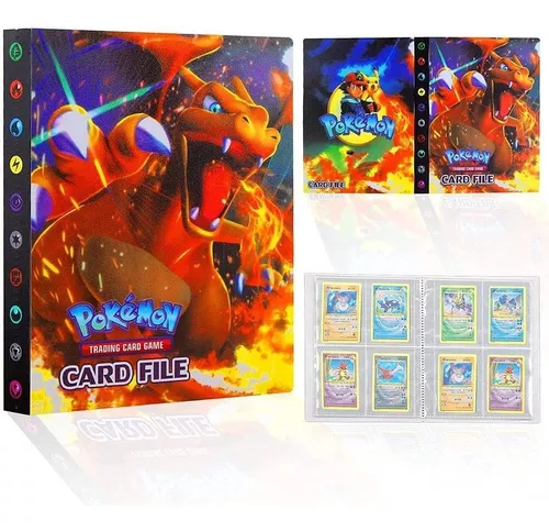 Album Pokemon Cartas Pokemon capacidade 240 cards - Universo