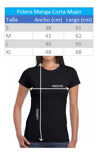 Polera Mujer Omen Warning Of Danger Metal Abominatron