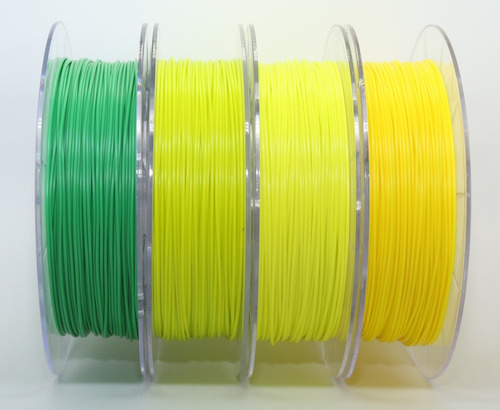 Imagem 3 de 6 de Filamento Pla Ht 1,75 Mm | 500g | Amarelo