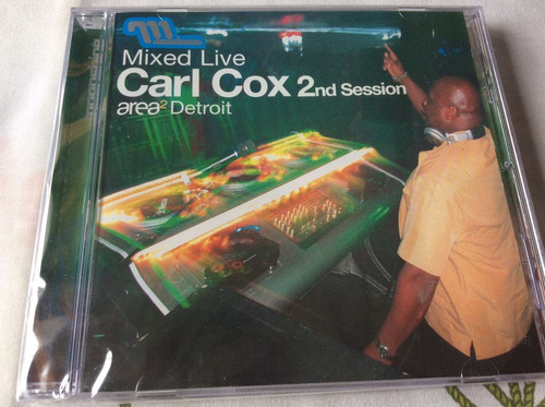 Cd Carl Cox Mixed Live 2nd Session Importado