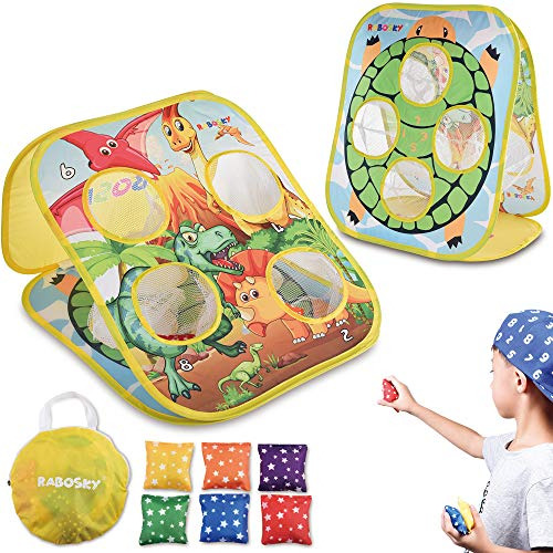 Rabosky Bean Bag Toss Game Toy Para Ninos De 3 A 4 A 5 Anos,