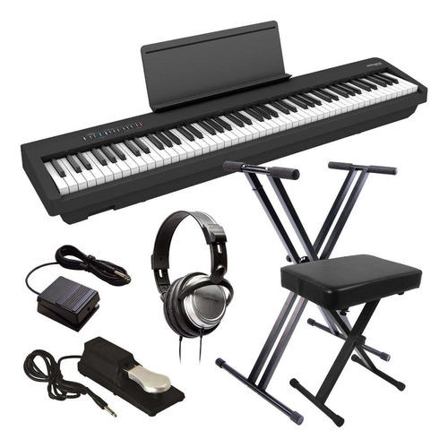 Roland Fp-30x Digital Piano - Black Key Essentials Bundle