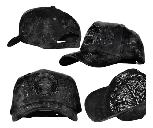 Gorra Innedit Muratravis Black, Original Full Set Negro Único Lisa