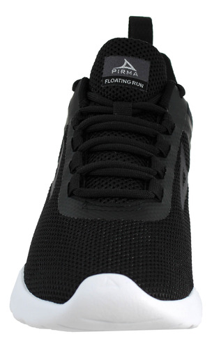 Tenis Mujer Pirma 4517 Running Gym Memory Foam Negro Lc