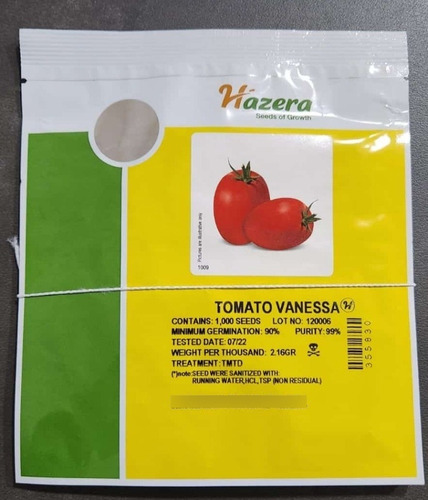 Semillas De Tomate Vanessa 