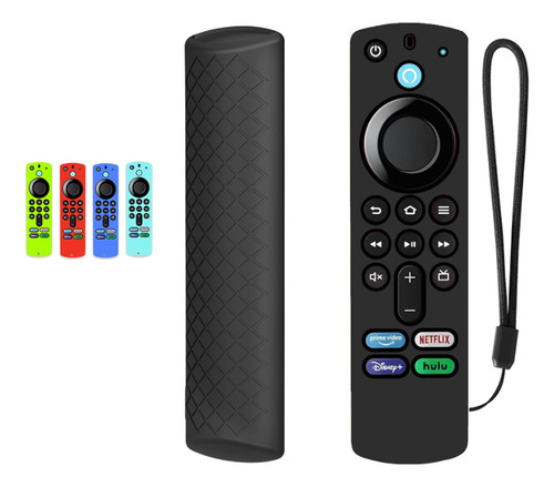 Funda Control Para Amazon Fire Tv Stick 4k Alexa Case Negro